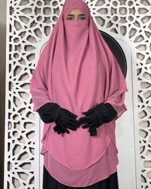 𝟰 𝗟𝗮𝘆𝗲𝗿 𝗖𝗵𝗶𝗳𝗳𝗼𝗻 𝗚𝗲𝗼𝗿𝗴𝗲𝘁𝘁𝗲 𝗛𝗶𝗷𝗮𝗯 | Nude Pink