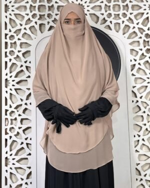 𝟰 𝗟𝗮𝘆𝗲𝗿 𝗖𝗵𝗶𝗳𝗳𝗼𝗻 𝗚𝗲𝗼𝗿𝗴𝗲𝘁𝘁𝗲 𝗛𝗶𝗷𝗮𝗯 | Beige