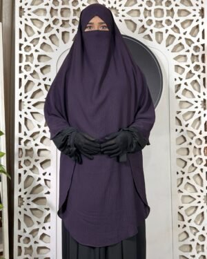 CY French Hijab | Purple