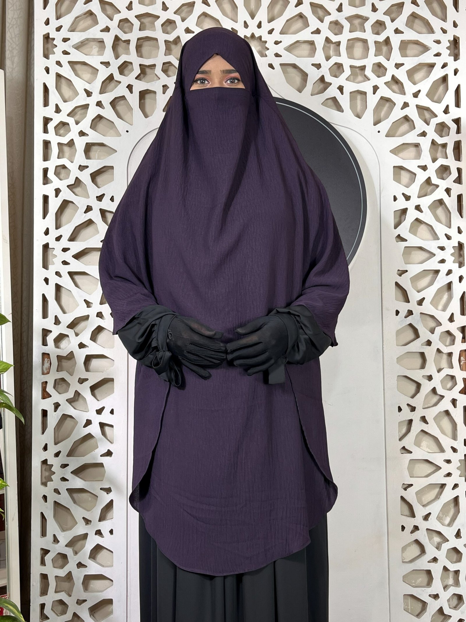 CY French Hijab | Purple