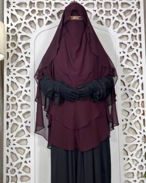 Iqra Hijab | Maroon