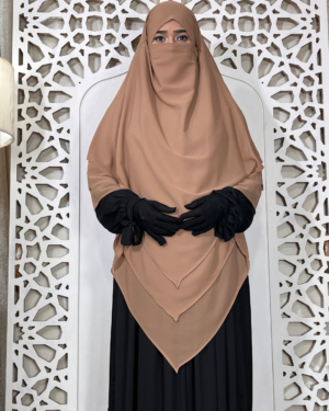 6 Layer Chiffon Gerogette | Skin (V Shape)